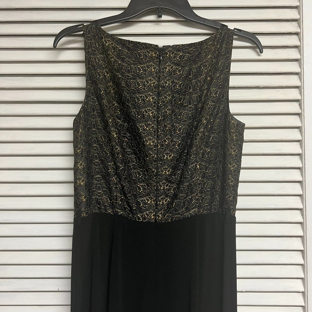 Calvin Klein Lace Bodice, Wide leg Jumpsuit